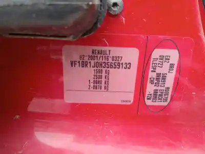 Scrapping Vehicle renault clio iii collection of the year 2006 powered d4fd7