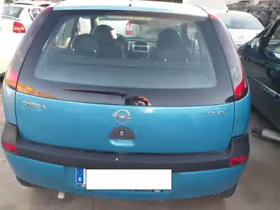 Здавання транспортного засобу opel corsa c furgoneta/hatchback (x01) 1.7 di 16v (f08, w5l) року 2003 потужний y17dtl
