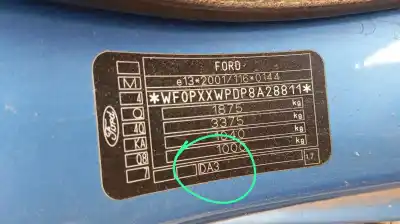 Scrapping Vehicle ford focus lim. (cb4) titanium of the year 2008 powered kkda