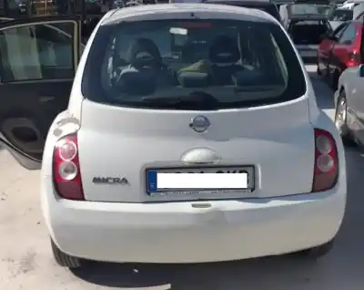 Veículo de Sucata nissan micra (k12e) acenta do ano 2003 alimentado cr12