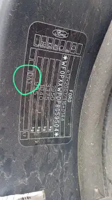 Scrapping Vehicle ford focus lim. (cb4) titanium of the year 2008 powered kkda