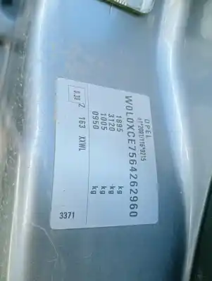 Veículo de Sucata opel meriva blue line do ano 2006 alimentado y13dtj