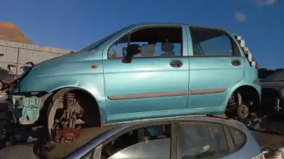 Sloopvoertuig daewoo matiz cd van het jaar 2004 aangedreven f8cv