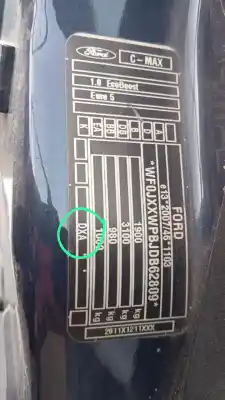 Sloopvoertuig ford grand c-max edition van het jaar 2013 aangedreven m1da