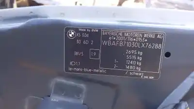 Scrapping Vehicle bmw x5 (e53) 3.0d of the year 2006 powered 306d2