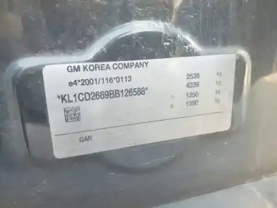 Veículo de Sucata chevrolet captiva 2.2 vcdi ltz do ano 2012 alimentado z22d1