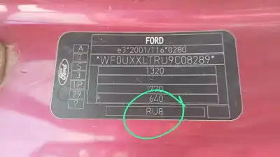 Утилизация автомобиля ford ka (ccu) black&white edition года 2009 питание 169a4000