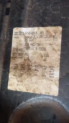 Scrapping Vehicle seat leon (1m1) 1.9 tdi of the year 2002 powered asv