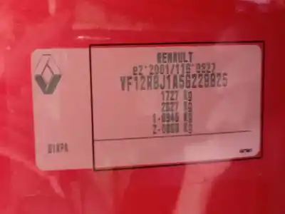 Scrapping Vehicle renault captur adventure of the year 2016 powered k9ke6