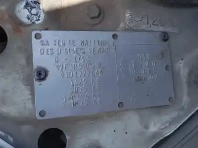 Veículo de Sucata renault clio i fase i+ii (b/c57) 1.4 do ano 1993 alimentado e7j