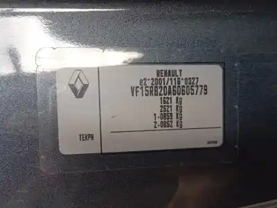 Scrapping Vehicle renault clio iv dynamique of the year 2018 powered h4b b4