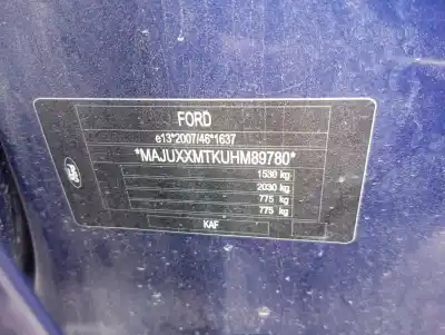 Veículo de Sucata ford ka+ active do ano 2017 alimentado yskd