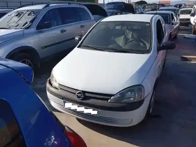 Scrapping Vehicle opel corsa c furgoneta/hatchback (x01) 1.7 di 16v (f08, w5l) of the year 2002 powered y17dtl