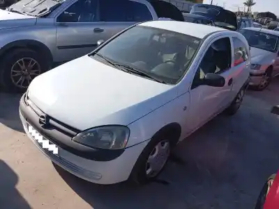 Scrapping Vehicle opel corsa c furgoneta/hatchback (x01) 1.7 di 16v (f08, w5l) of the year 2002 powered y17dtl