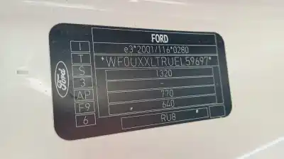 Scrapping Vehicle ford ka (ccu) trend + of the year 2014 powered 169a4000