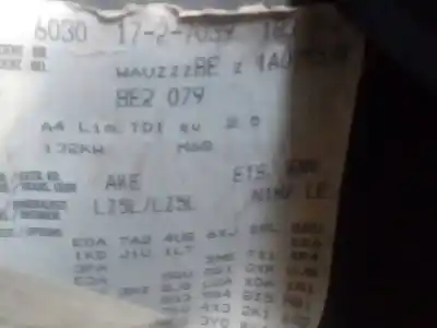 Scrapping Vehicle audi a4 berlina (8e) 2.5 v6 24v tdi of the year 2001 powered ake