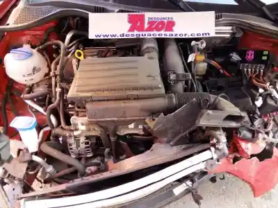 Veicolo di demolizione seat ibiza 1.2 tsi dell'anno 2015 alimentato cjz
