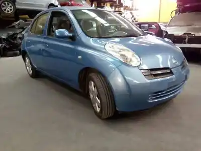 Veicolo di demolizione NISSAN                                             MICRA (K12E)                                                                                                                                                                                                                                               1.5 dCi Turbodiesel CAT                                                                                                                                                                                                                                    dell'anno 2005 alimentato K9K|60KW