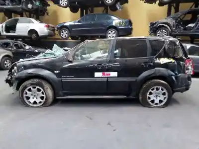 Veicolo di demolizione ssangyong rexton 2.7 270 xvt limited dell'anno 2007 alimentato d27dt