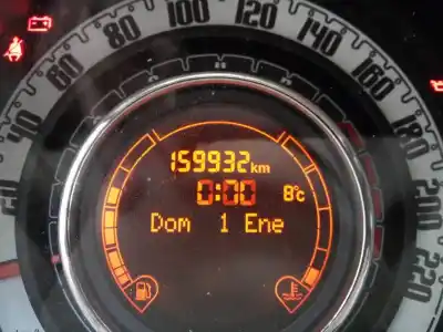 Veicolo di demolizione fiat nuova 500 (150) pop dell'anno 2013 alimentato 169a4000