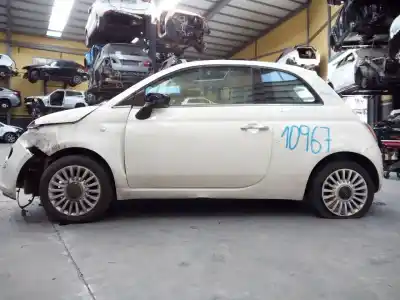 Veicolo di demolizione fiat nuova 500 (150) pop dell'anno 2013 alimentato 169a4000