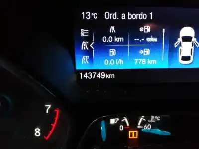 Vehicul casat ford focus lim. st-line al anului 2017 alimentat m1dd