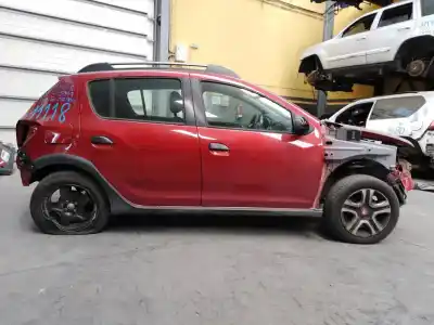 Veículo de Sucata dacia sandero stepway do ano 2019 alimentado h4b412
