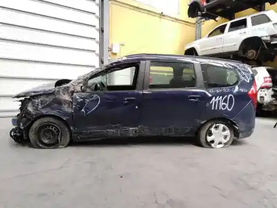 Scrapping Vehicle dacia lodgy ambiance of the year 2014 powered h5f402