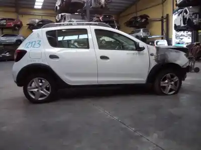 Scrapping Vehicle dacia sandero stepway of the year 2012 powered 