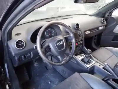 Veículo de Sucata audi a3 (8p) 2.0 tdi ambiente (dpf) (125kw) do ano 2007 alimentado bmn