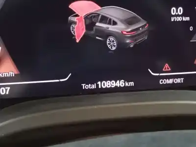 Scrapping Vehicle bmw x4 (g02, f98) xdrive 20 d mild-hybrid of the year 2020 powered b47d20b