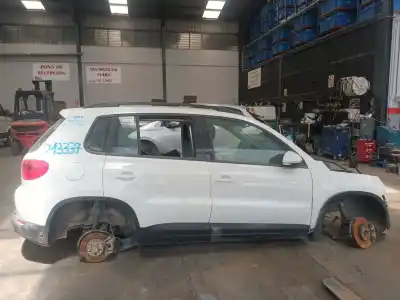 Scrapping Vehicle VOLKSWAGEN TIGUAN (5N_)  of the year 2012 powered CFFD,CUVE