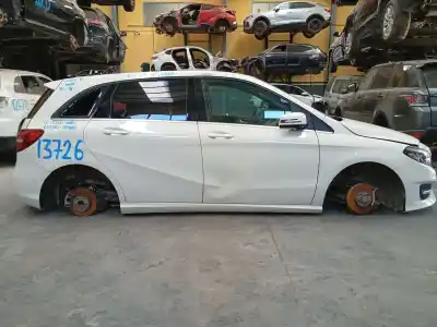 Утилизация автомобиля MERCEDES-BENZ CLASE B SPORTS TOURER (W246, W242)  года 2017 питание 651930