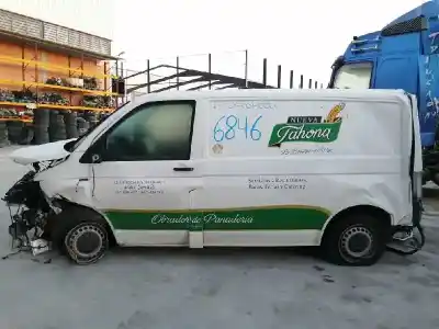 Veículo de Sucata volkswagen t6 transporter furgón do ano 2015 alimentado cxgb