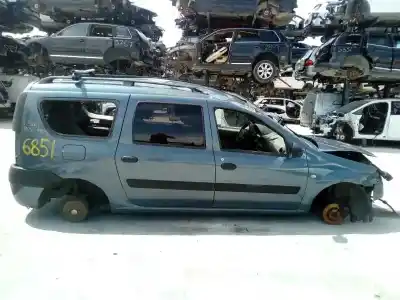Veículo de Sucata dacia logan mcv ambiance do ano 2007 alimentado k9k796