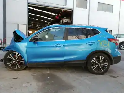 Véhicule à la ferraille nissan                                             qashqai (j11)                                                                                                                                                                                                                                              tekna                                                                                                                                                                                                                                                      de l'année 2012 alimenté k9k646