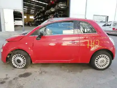 Veicolo di demolizione FIAT NUOVA 500 (150) Sport dell'anno 2012 alimentato 169A4000