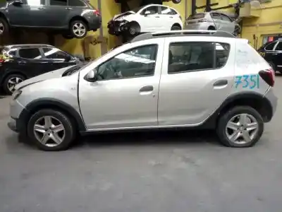 Scrapping Vehicle DACIA SANDERO Stepway of the year 2017 powered K9K612