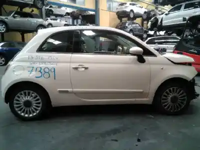 Veículo de Sucata fiat nuova 500 (150) sport do ano 2010 alimentado 169a1000