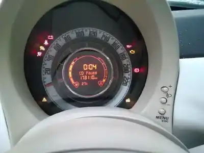 Veículo de Sucata fiat nuova 500 (150) sport do ano 2010 alimentado 169a1000