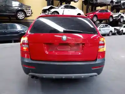 Scrapping Vehicle skoda octavia combi (1z5) scout 4x4 of the year 2007 powered bmm