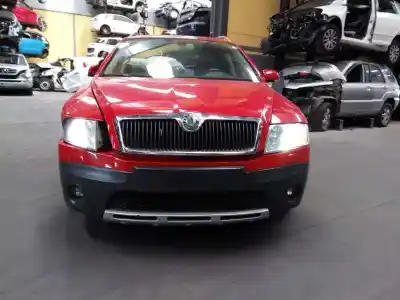 Scrapping Vehicle skoda octavia combi (1z5) scout 4x4 of the year 2007 powered bmm