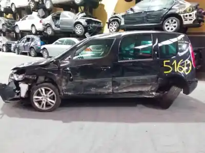 Veículo de Sucata skoda roomster (5j7) style do ano 2007 alimentado bnv