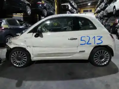 Veicolo di demolizione fiat nuova 500 (150) lounge dell'anno 2010 alimentato 169a1000