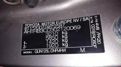 Veículo de Sucata toyota hilux (kun) 2.5 turbodiesel do ano 2017 alimentado 2gd