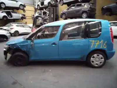 Scrapping Vehicle skoda roomster (5j7) praktik of the year 2007 powered bnm