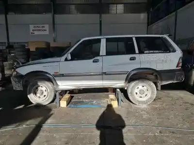 Scrapping Vehicle SSANGYONG MUSSO 2.3 TDI SX Millenium of the year 2001 powered D/SY661LA