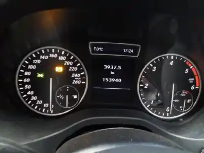 Scrapping Vehicle mercedes-benz clase a (w176) a 180 cdi blueefficiency (176.012) of the year 2014 powered 607951