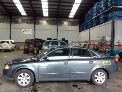 Scrapping Vehicle AUDI A4 BERLINA (8E) 1.9 TDI (96kW) of the year 2000 powered AWX