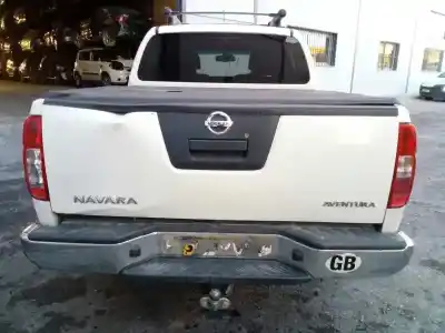Scrapping Vehicle nissan navara pick-up (d40m) doble cab se 4x4 of the year 2007 powered yd25ddti